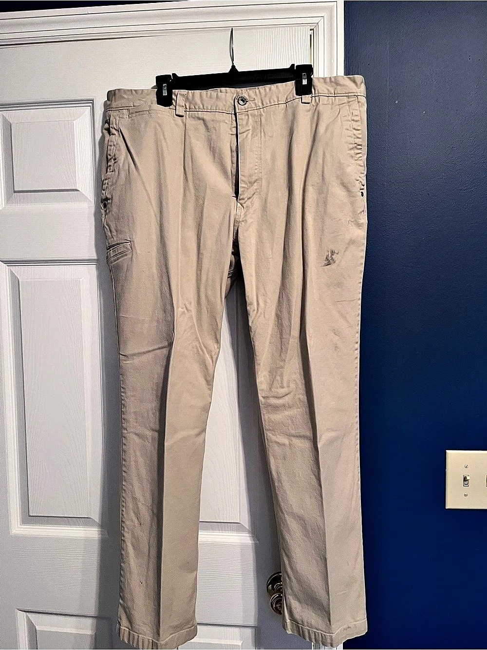 Duluth Trading Flex Ballroom Khakis Men's Khakis Waist 40 x 32 Beige